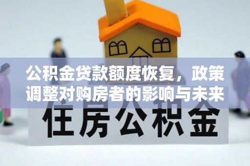 永州公积金贷款额度恢复，政策调整对购房者的影响与未来展望